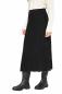 Preview: Alpaka Plissee Rock STELLA aus : Farbe / Gr - schwarz, Size - L