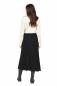 Preview: Alpaka Plissee Rock STELLA aus : Farbe / Gr - schwarz, Size - XL